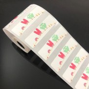 Màu giấy nhiệt nhãn có thể được gắn vào tự dính giấy in nhiệt cho peripage
