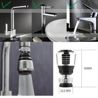 Faucet Aerator Sprinkler Water Bubbler 360° Rotate Kitchen Water Tap Sprayer Filter Nozzle Splashing Proof
