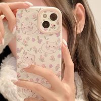 【Low Price】เคสไอโฟน เคสมือถือ ลายการ์ตูนแมวน้อยน่ารัก สำหรับ IPhone 12 13 11 Pro Max X Xs Max Xr 7 8 Plus Pzxm