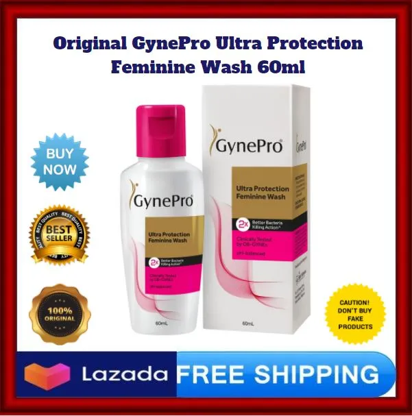 Original GynePro Ultra Protection Feminine Wash 60ml Lazada PH