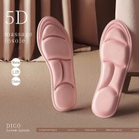 [Fashion goods060] 5D หน่วยความจำโฟม OrthopedicInsoles สำหรับรองเท้าผู้หญิงผู้ชายเท้าแบนระบายอากาศนวด P Lantar F Asciitis FeetShoe แผ่น