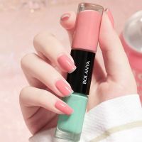 ?พร้อมส่ง?ยาทาเล็บทูเวย์ มี 2 สี ในแท่งเดียวสีทาเล็บ สีทาพร้อมสีกริตเตอร์ สีสวยมีทั้งหมด36สี