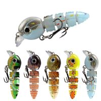 【cw】 AS Fishing Bait Wobbler Muti-Section Jointed Casting Soft Warm Treble Hooks Hard Crankbait Sinking Tackle Pesca Swim 【hot】