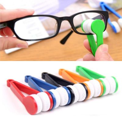 【hot】 Soft Glasses Tools Eyewear Cleaner Rub Cleaning Microfiber Spectacles Eyeglass