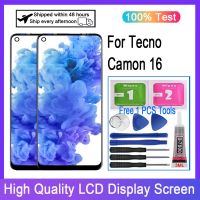 ZZOOI Original For Tecno Camon 16 CE7 CE7j LCD Display Touch Screen Digitizer Replacement