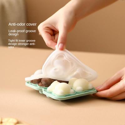 Box Bear Anti-channeling Smell Cover Quick Demolding Cute Creative Molds Ice Block Mold Silica Gel Ice Lattice Ice Maker Ice Cream Moulds