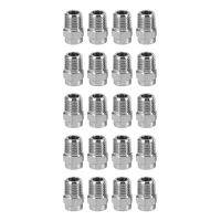 20 Pcs Pressure Washer Surface Cleaner Nozzle Thread Type Spray Nozzle to Water Broom and Undercarriage Cleaner