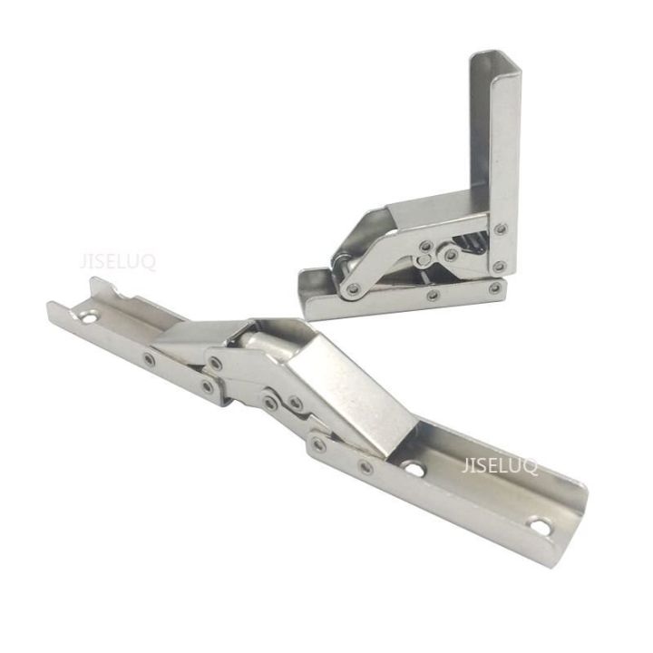 1pcs-set-90-degree-self-locking-folding-hinges-180-degree-flat-spring-folding-hinge-hardware-hole-free-hinge-table-legs-brackets-door-hardware-locks