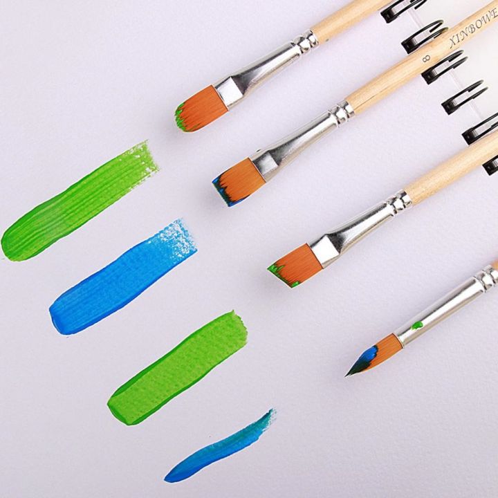 6pcs-painting-brush-practical-wide-applications-easy-cleaning-home-supply-drawing-brush-oil-paint-brush