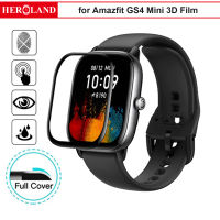 ฟิล์มกันรอยขอบโค้ง3D HD สำหรับ Amazfit GTS4 Mini