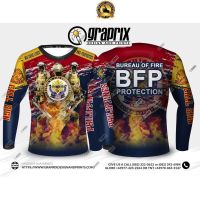 [In stock] 2023 design BFP on Fire CALL SIGN Long Sleeves FULL SUBLIMATION，Contact the seller for personalized customization of the name