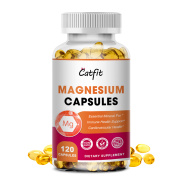Magnesium Glycinate Capsules 400mg for Supports Muscle, Joint