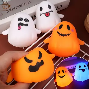 Cheap Halloween Ghost Movie Scream Character 23cm Fluorescent Plush Toys  Horror Ghost Face Plushie Soft P