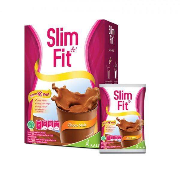 KALBE SUSU DIET SLIM & FIT Rasa Choco Malt / Meal Replacement Lazada