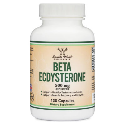 Double Wood Beta Ecdysterone 500 mg. 120 Capsules