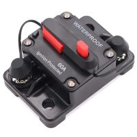 【YF】 30A 300A Auto Yacht Circuit Breaker Fuse Reset 12-48V DC Car Boat Waterproof Holder Automatic Recoverable Protector