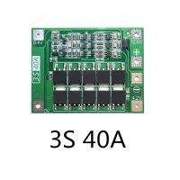 Gratis Ongkir 3S 40A BMS บอร์ด12.6V 18650แผ่นป้องกันลิเธียมสำหรับเจาะ40A ปัจจุบัน