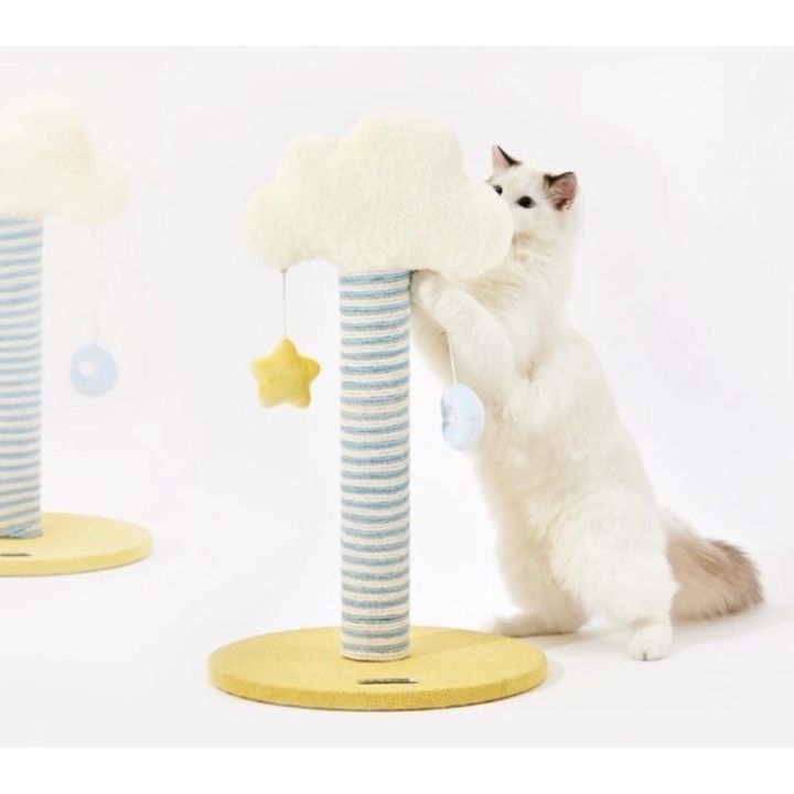 petkit-dreamy-cloud-ที่ลับเล็บ-ที่ฝนเล็บ-เชือกป่าน-ย้อมด้วยสีธรรมชาติ-ไม่เป็นอันตรายต่อแมว