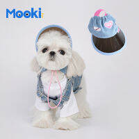 หมวกสุนัข Mookipet กับหูสัมผัส,การป้องกันแสงแดดที่ปรับได้,บังแดดในฤดูร้อน,ตุ๊กตาหมี,สุนัขตัวเล็ก,ในฤดูร้อนที่น่ารัก Fengma