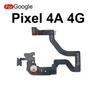 อะไหล่สำหรับ Google Pixel 4A 4G 5G 4a แสงแฟลชสายเคเบิลแบบยืดหยุ่นเซนเซอร์พร้อมไมโครโฟน