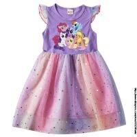 【CC】 Little Baby girl pony Set Tutu Child Clothing Kids Toddler Birthday Outfits