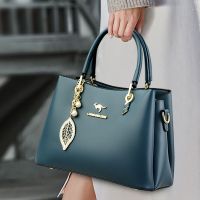 【hot seller】 Luoman kangaroo leather large capacity spring and summer 2023 new womens bag fashion shoulder all-match