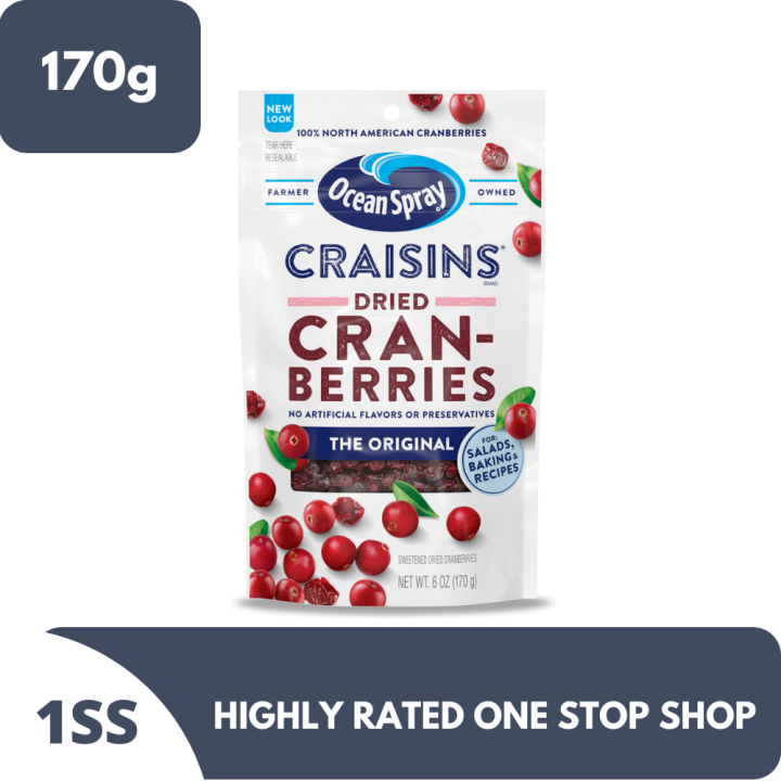 Ocean Spray Dried Cranberries The Original 170g (Expiry July 2022