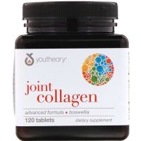 Youtheory Joint Collagen, Advanced Formula + Boswellia, 120 Tablets