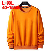 Solid Color Hoodie Men Clothes Spring Autumn Street Wear Sweatshirts Skateboard Pullover Male Plus Size 7XL 8xl 9XL Mens Hoodies