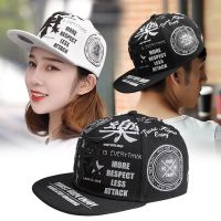 【Hot Sale】 hip-hop baseball hat men and women street fashion print embroidery flat edge peaked cap