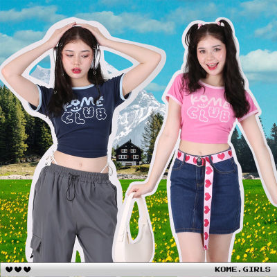 kome.girls เสื้อยืด รุ่น Summer Club T-Shirt