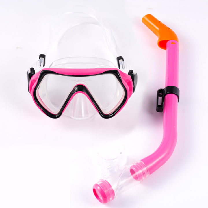 พร้อมส่ง-แว่นตาดำน้ำ-ท่อหายใจ-แว่นตาว่ายน้ำเด็ก-หน้ากากดำน้ำ-แว่นตา-แว่นตาดำน้ำเด็ก-หน้ากากว่ายน้ำ-sea-scan-swim-masks-คละสี-แว่นตาดําน้ํา-ชุดหายใจสําหรับเด็ก