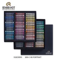 Rembrandt chalk 90 portrait colours I สีชอล์คเกรดอาร์ทติส แท่งเต็ม 90 สีพอร์เทรท