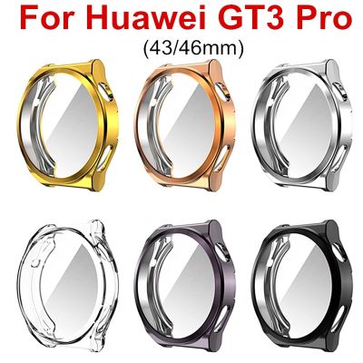 Screen Protector Case For Huawei Watch GT3 Pro 43mm 46mm GT3 GT2 Pro 42mm 46mm GT 2e  2Pro GT 3 Pro TPU Case Protective Cover Nails  Screws Fasteners