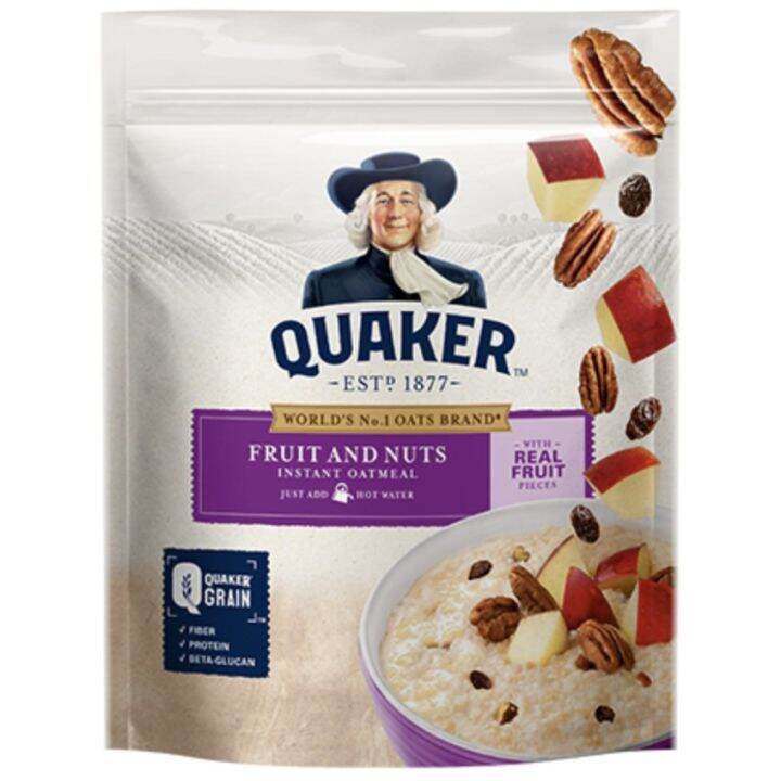 Quaker Oats Fruits And Nuts Instant Oatmeal 350g Lazada PH