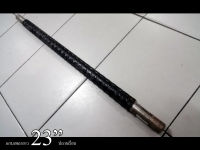 แกนเพลา เหล็กข้ออ้อยตัน สำหรับล้อรถเข็น ขนาด 1" ยาว 23"(58.5cm)ปลายเรียบ (สินค้าแท้ 100%) by JHW