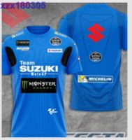 Personalized Suzuki MotoGP Racing F1 Team 3D Printed T-Shirt Fanmade Size S-5XL