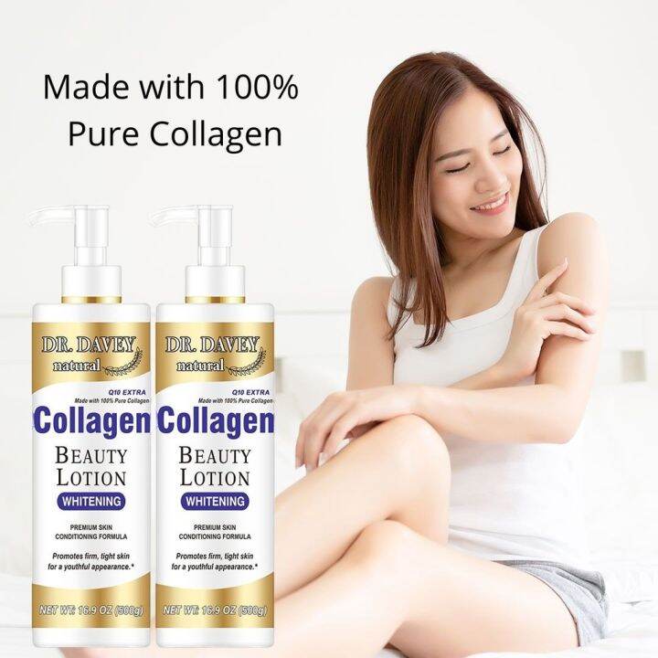 100% Collagen Whitening Beauty Lotion 500g Dr. Davey, anti-aging ...