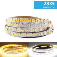 DC 24 V LED Tape Strip Light Warm White SMD 2835 LED Strip Light DC 24V 5M 120Ledm 240Ledm 2835 Rope Ledstrip Home Decoration