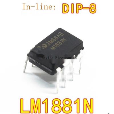 10ชิ้น LM1881N DIP-8สมาร์ทรถกล้องวิดีโอแยก IC ชิป LM1881