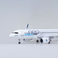 1:80ขนาด47เซนติเมตรรุ่นแอร์บัส A320neo ผู้โดยสารเครื่องบินของเล่นเครื่องบินเครื่องบินที่มีแสงและคอลเลกชันล้อแสดงตกแต่ง