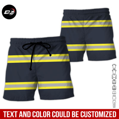 2023 Personalized Name Firefighter 3D All Over Printed Shorts SC745.jpg