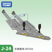 TOMY J-24ฐานรถสำหรับประกอบสร้างสรรค์ของรถไฟไฟฟ้าติดตามอุปกรณ์เสริมบน Domecaple Road 347316