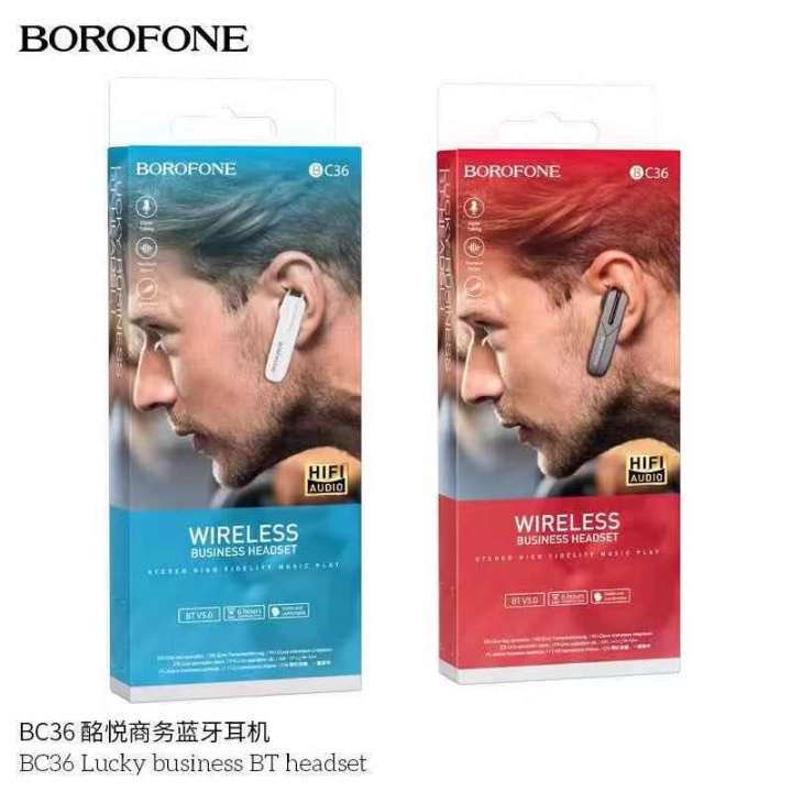 หูฟังบลูทูธ-borofone-bc36-wireless-headset-bt-v5-0-คุณภาพดี-แท้100