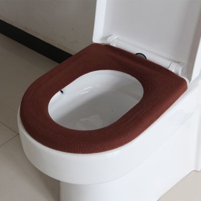 【jw】✹  Almofadas de cobertura assento toalete cor doce em forma o nivelado simples aquecedor lavável pano produtos banho pan almofada cc