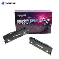 TANBASSH สีดำ Radiator Lightning Series DDR3 2*8GB 1600MHz 1866MHz หน่วยความจำเดสก์ท็อปยาว DIMM Ram สำหรับเมนบอร์ดทั้งหมด