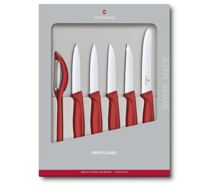 victorinox-มีดครัว-kitchen-knives-swiss-classic-paring-knife-set-6-pcs-6-7111-6g-6-7113-6g