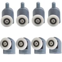 2pcs/set Shower Rooms Cabins Pulley / Shower Door Roller /Runners/Wheels/Glass Sliding Door Pulleys Diameter 20mm/23mm/25mm/27mm