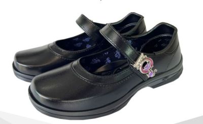 Catcha รองเท้านักเรียนหญิง รองเท้าหนังดำ รุ่น CX02C CX03C CX04C