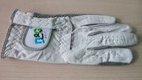 ✗▣ B amp;G branded white genuine leather golf gloves